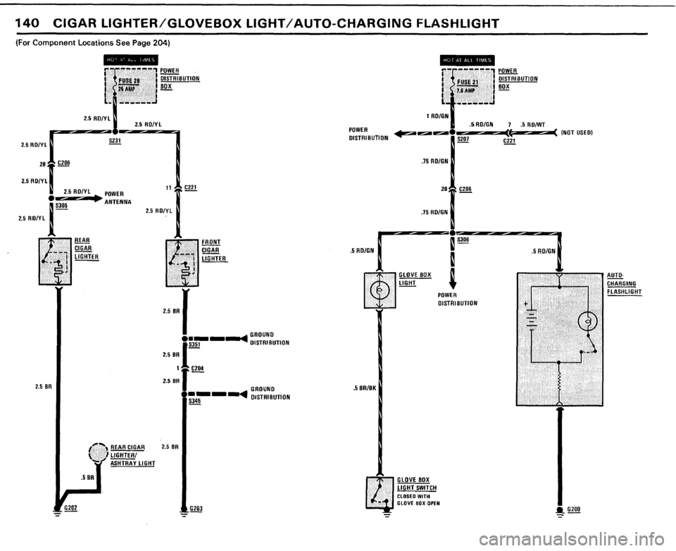 BMW 733i 1983 E23 Electrical Troubleshooting Manual 