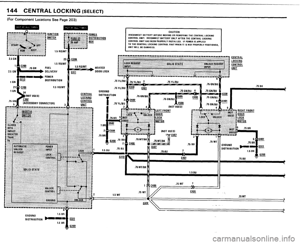BMW 733i 1983 E23 Electrical Troubleshooting Manual 