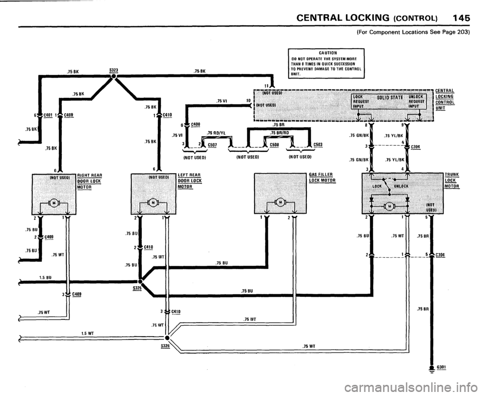 BMW 733i 1983 E23 Electrical Troubleshooting Manual 