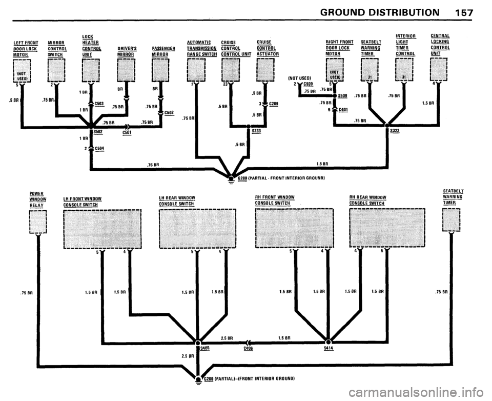 BMW 733i 1983 E23 Electrical Troubleshooting Manual 