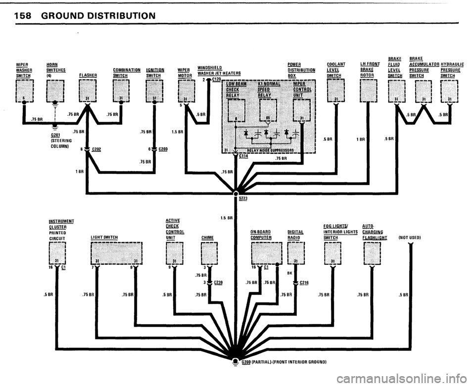 BMW 733i 1983 E23 Electrical Troubleshooting Manual 