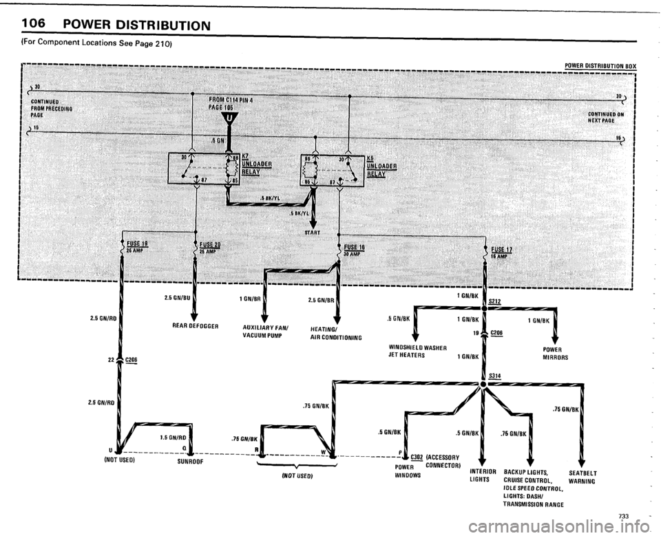 BMW 733i 1984 E23 Electrical Troubleshooting Manual 