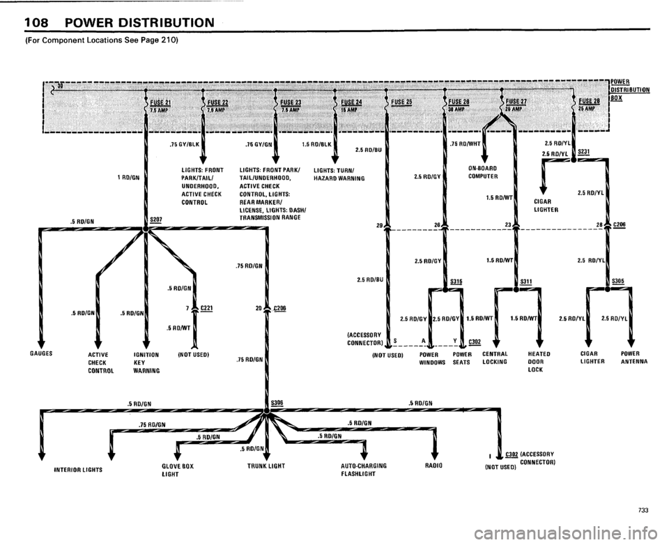 BMW 733i 1984 E23 Electrical Troubleshooting Manual 