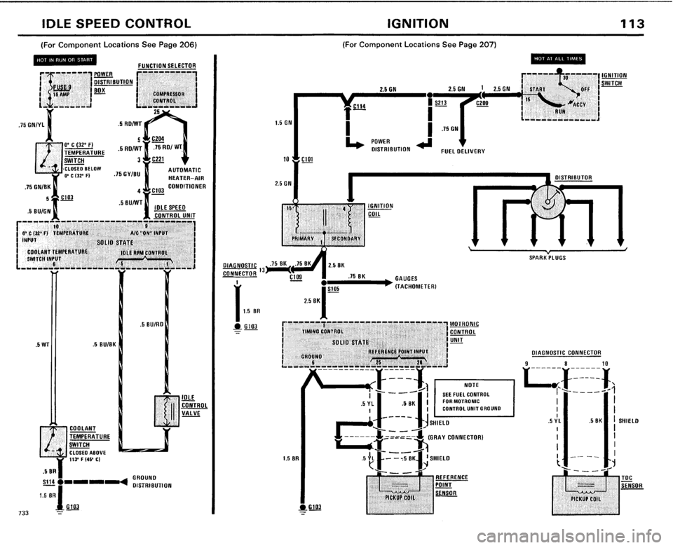 BMW 733i 1984 E23 Electrical Troubleshooting Manual 