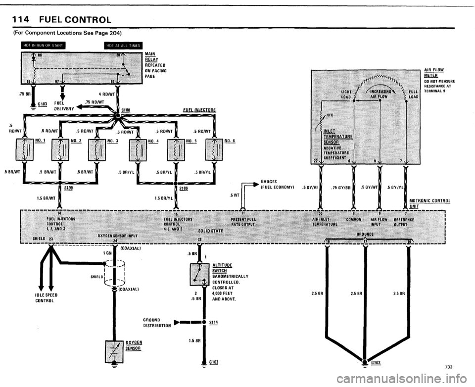 BMW 733i 1984 E23 Electrical Troubleshooting Manual 