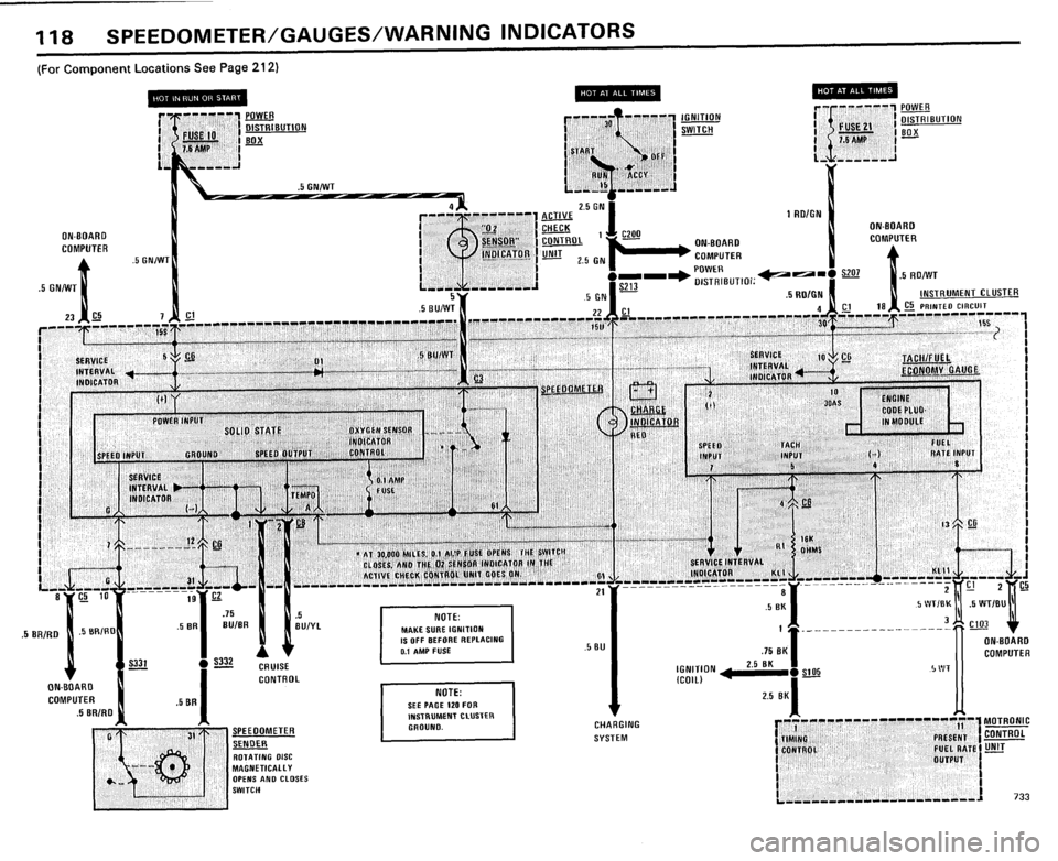 BMW 733i 1984 E23 Electrical Troubleshooting Manual 