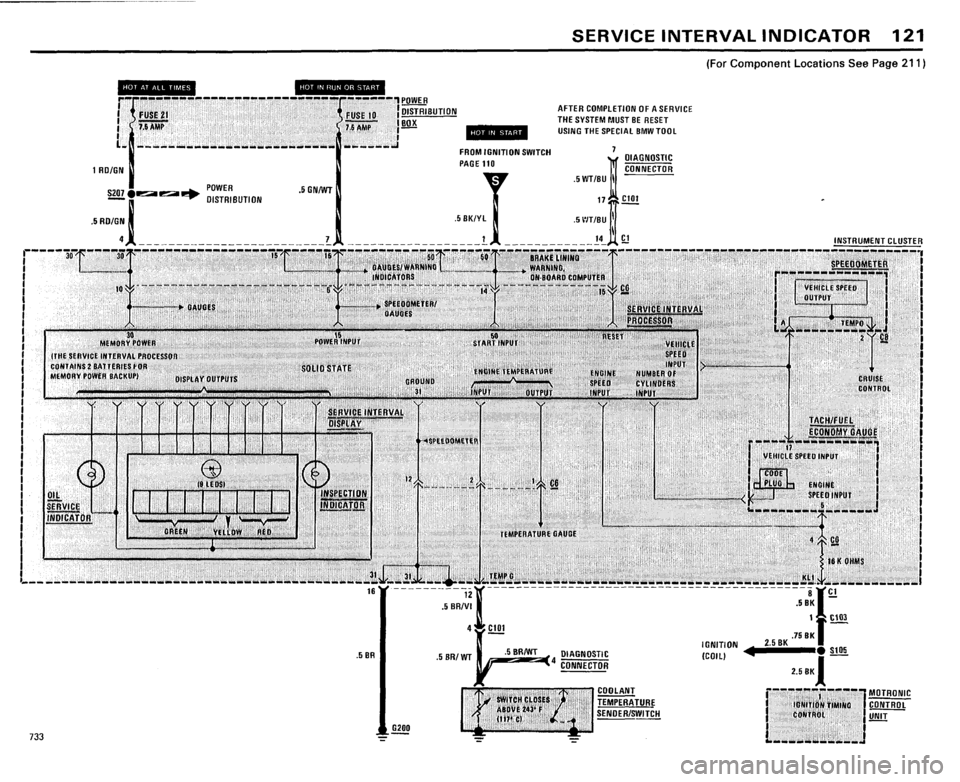 BMW 733i 1984 E23 Electrical Troubleshooting Manual 