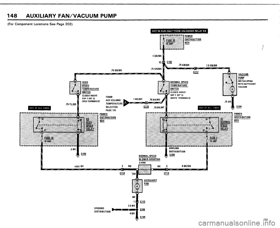 BMW 733i 1984 E23 Electrical Troubleshooting Manual 