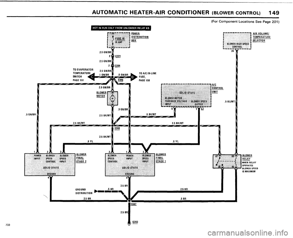 BMW 733i 1984 E23 Electrical Troubleshooting Manual 