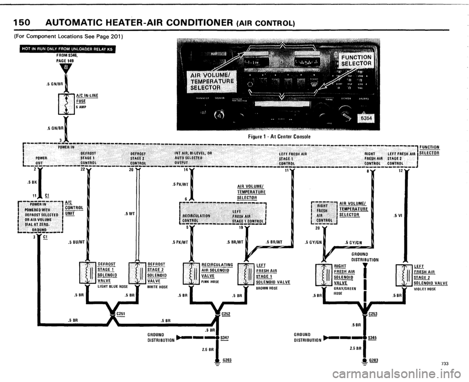 BMW 733i 1984 E23 Electrical Troubleshooting Manual 