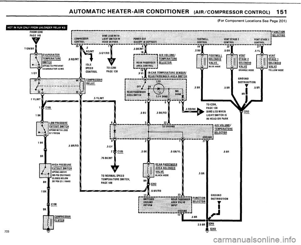 BMW 733i 1984 E23 Electrical Troubleshooting Manual 