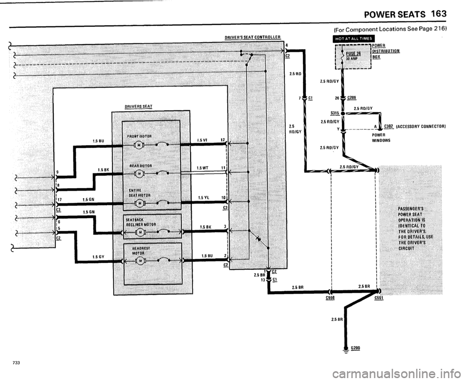 BMW 733i 1984 E23 Electrical Troubleshooting Manual 