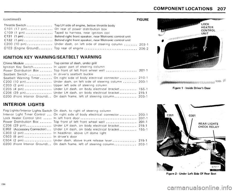 BMW 735i 1985 E23 Electrical Troubleshooting Manual 