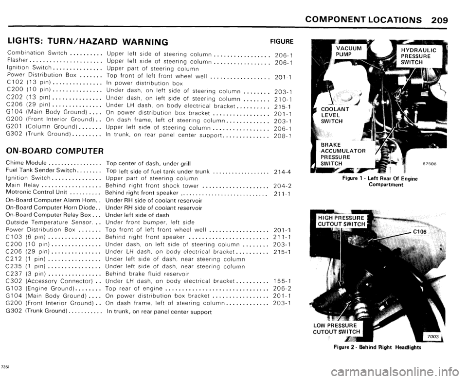 BMW 735i 1985 E23 Electrical Troubleshooting Manual 