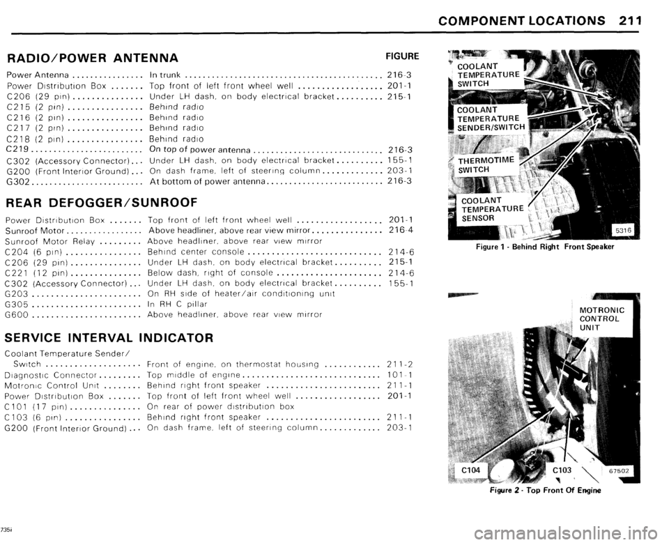 BMW 735i 1985 E23 Electrical Troubleshooting Manual 