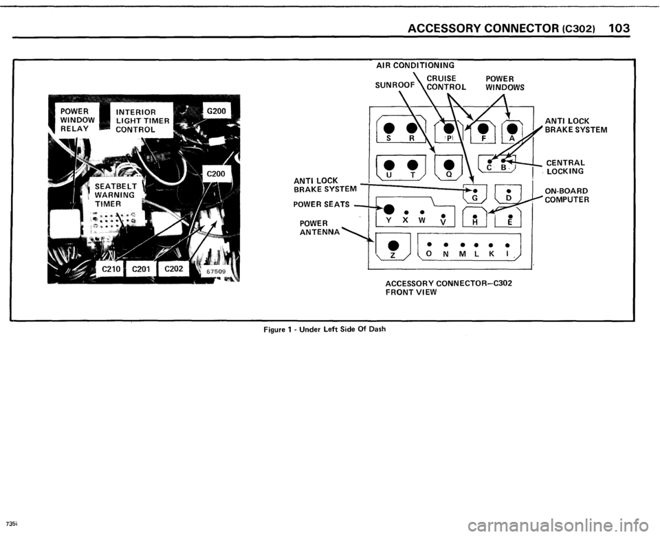 BMW 735i 1985 E23 Electrical Troubleshooting Manual 