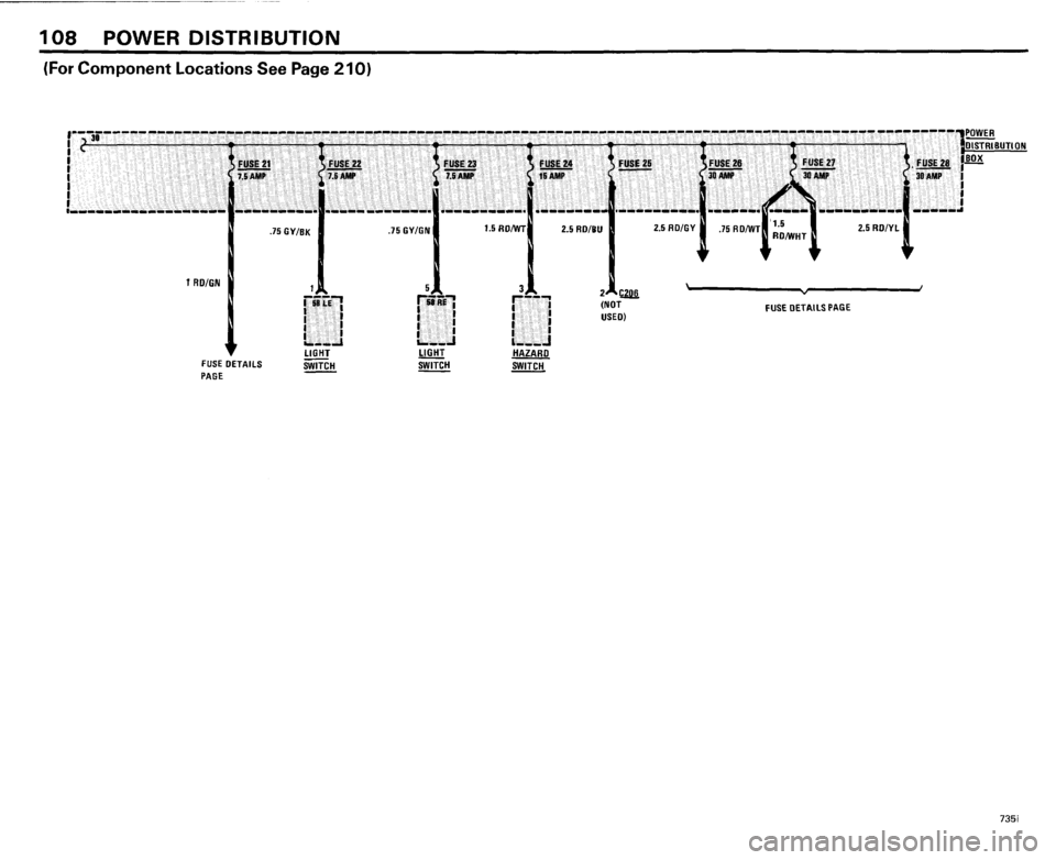 BMW 735i 1985 E23 Electrical Troubleshooting Manual 