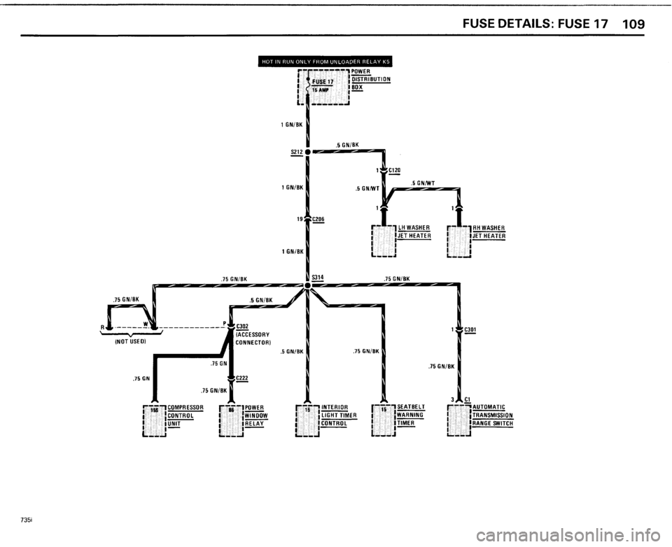 BMW 735i 1985 E23 Electrical Troubleshooting Manual 