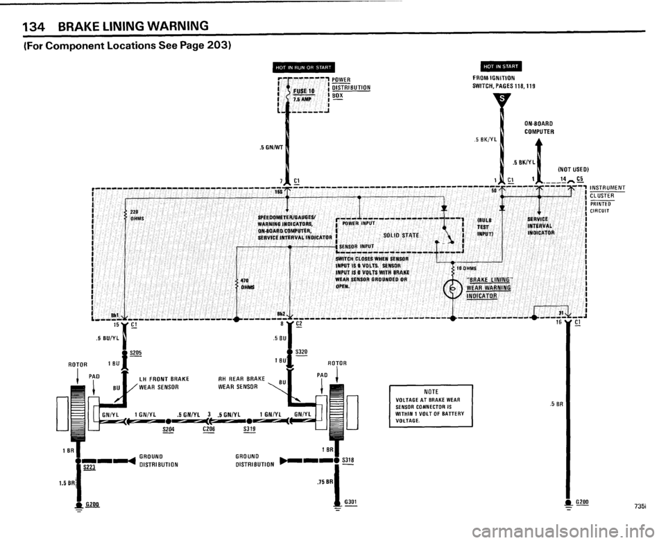 BMW 735i 1985 E23 Electrical Troubleshooting Manual 