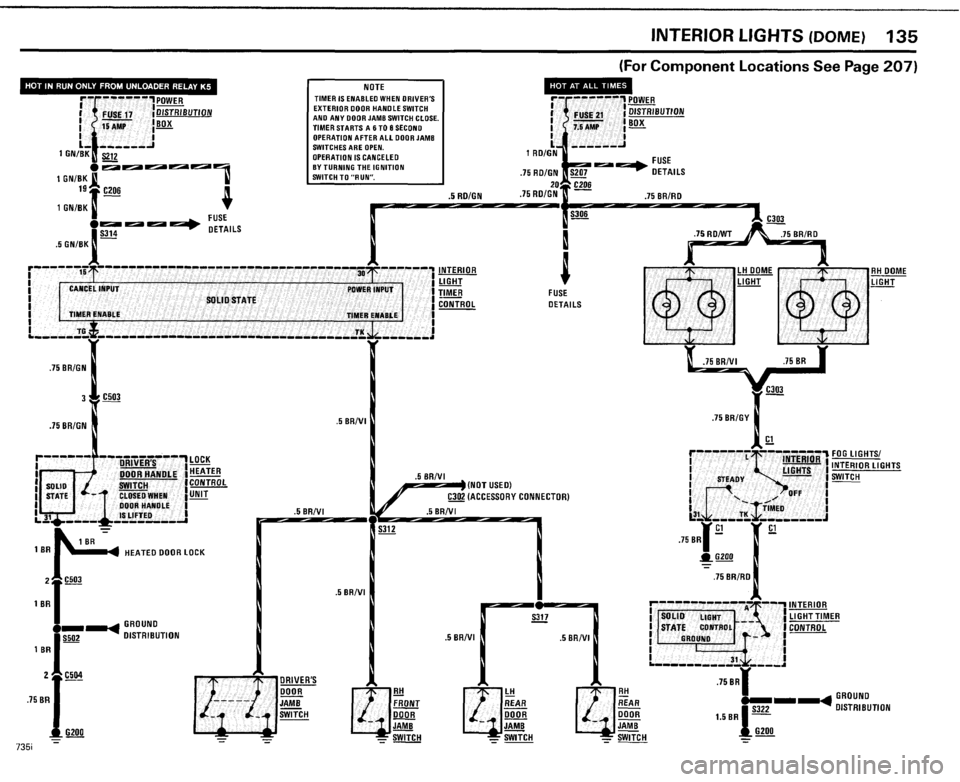 BMW 735i 1985 E23 Electrical Troubleshooting Manual 
