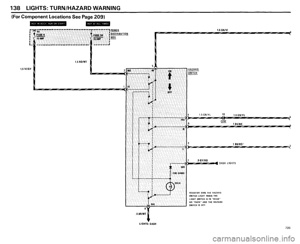 BMW 735i 1985 E23 Electrical Troubleshooting Manual 