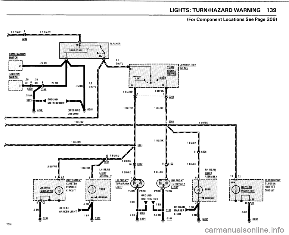 BMW 735i 1985 E23 Electrical Troubleshooting Manual 