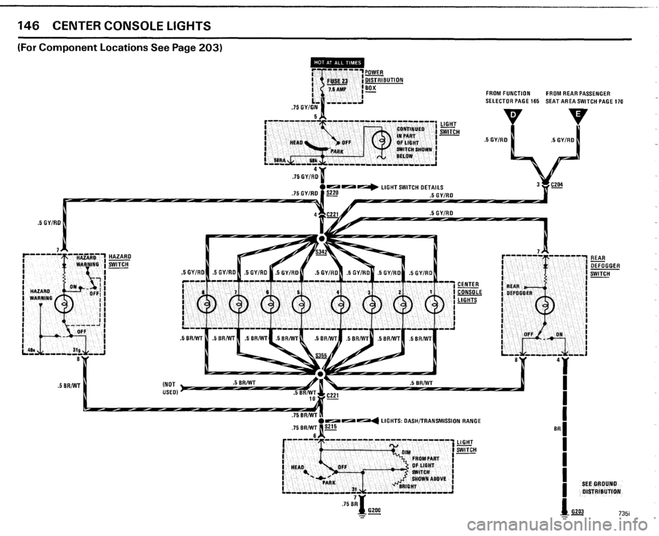 BMW 735i 1985 E23 Electrical Troubleshooting Manual 