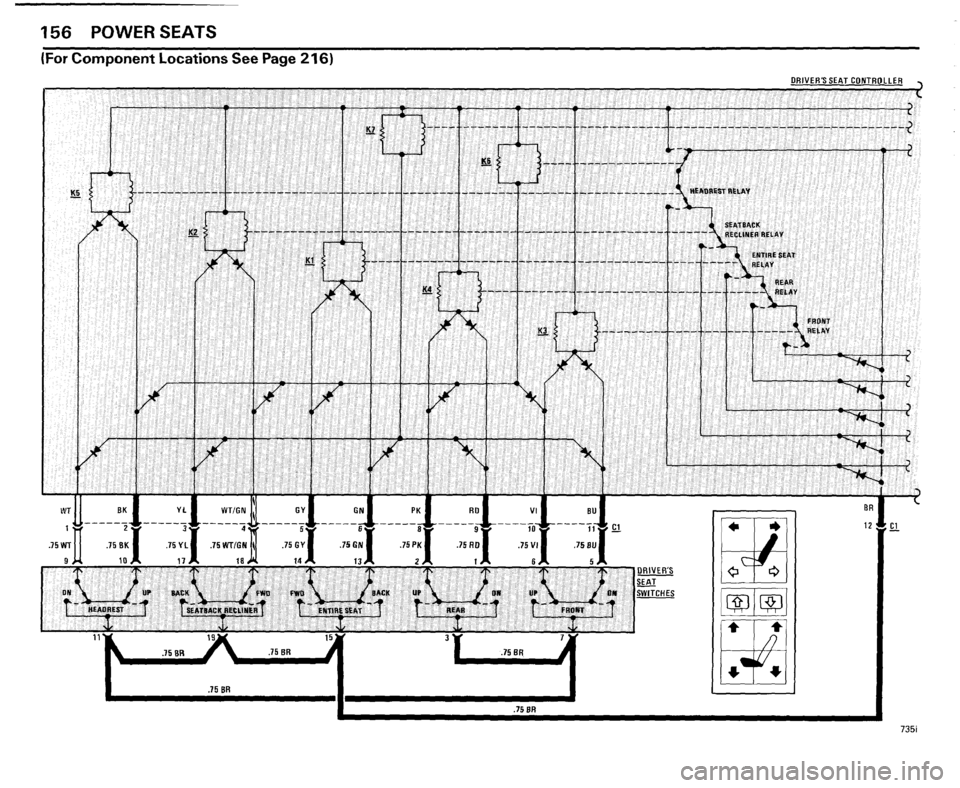 BMW 735i 1985 E23 Electrical Troubleshooting Manual 