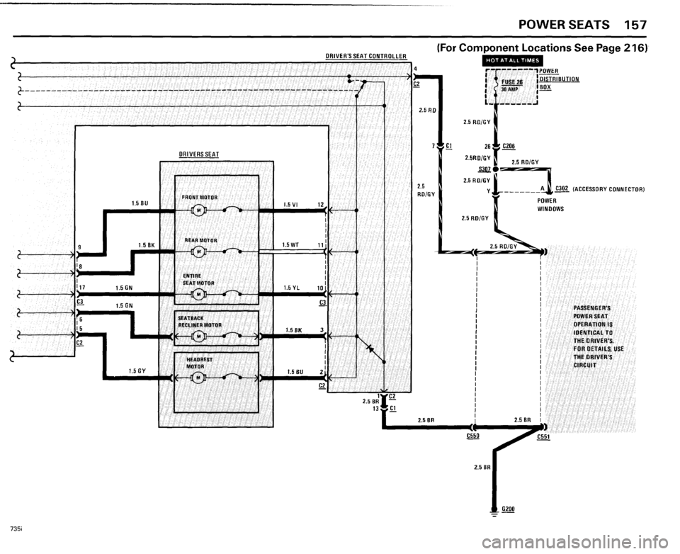 BMW 735i 1985 E23 Electrical Troubleshooting Manual 