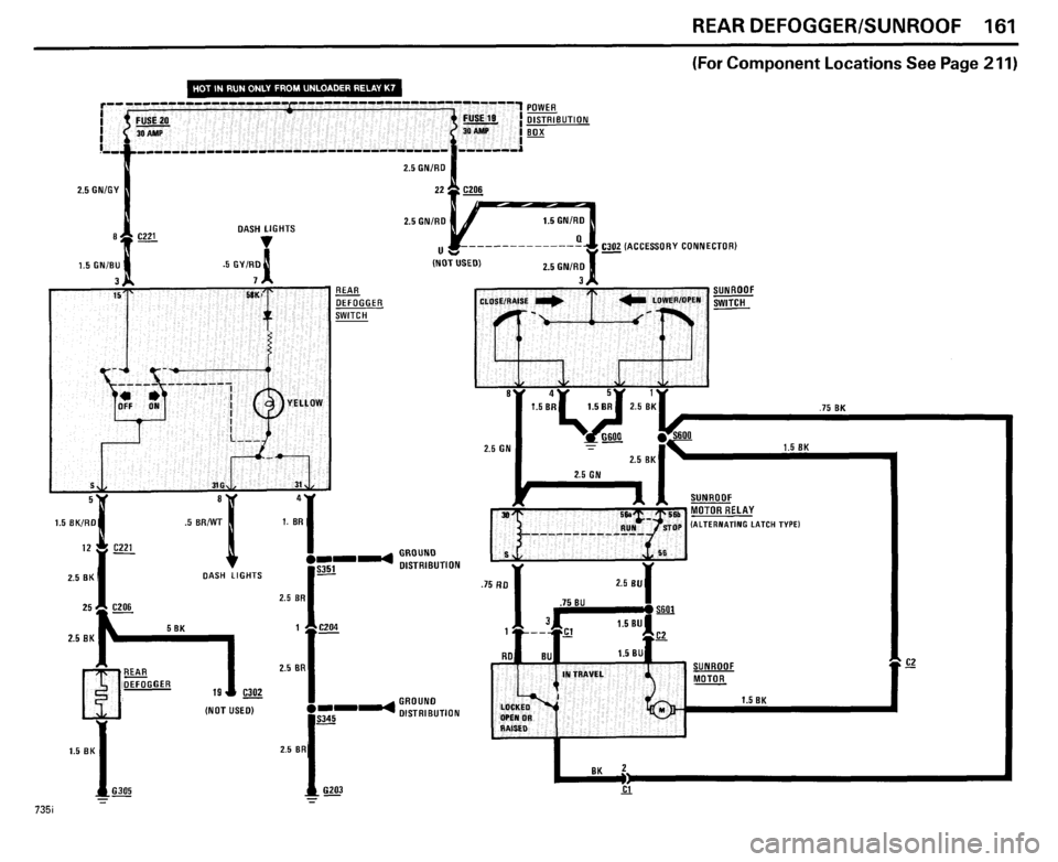 BMW 735i 1985 E23 Electrical Troubleshooting Manual 