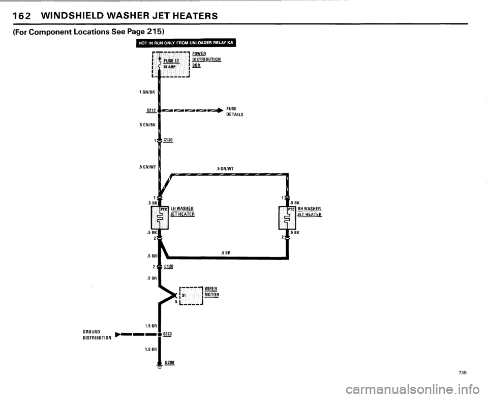 BMW 735i 1985 E23 Electrical Troubleshooting Manual 