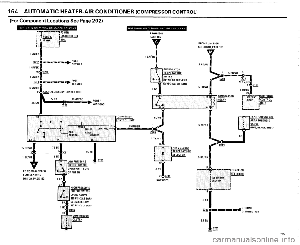 BMW 735i 1985 E23 Electrical Troubleshooting Manual 