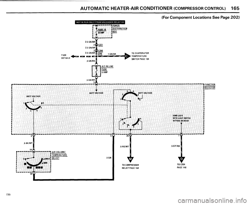 BMW 735i 1985 E23 Electrical Troubleshooting Manual 