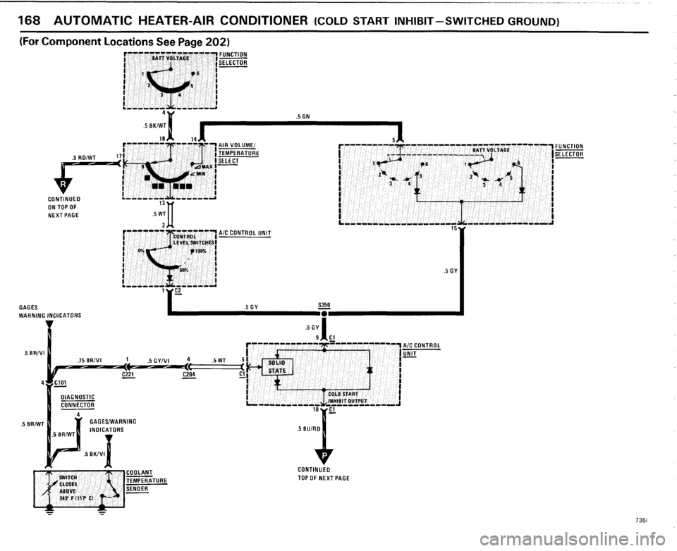 BMW 735i 1985 E23 Electrical Troubleshooting Manual 