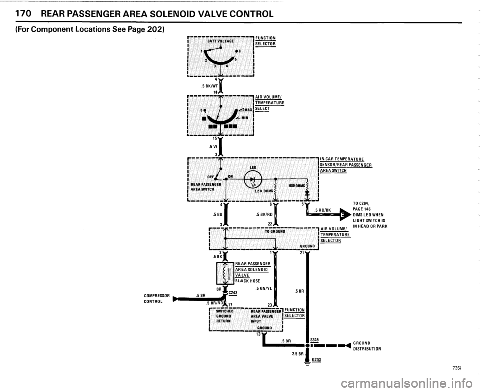 BMW 735i 1985 E23 Electrical Troubleshooting Manual 
