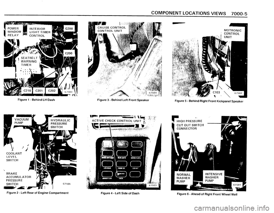 BMW 735i 1986 E23 Electrical Troubleshooting Manual 