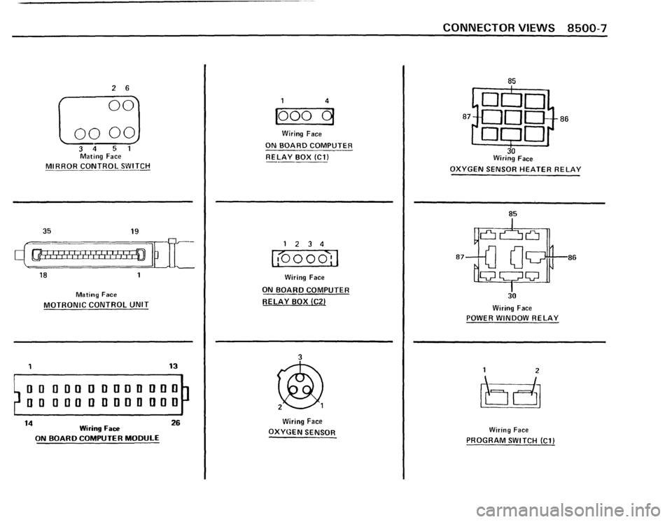 BMW 735i 1986 E23 Electrical Troubleshooting Manual 