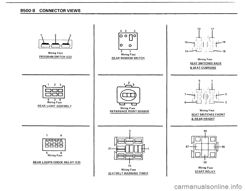 BMW 735i 1986 E23 Electrical Troubleshooting Manual 