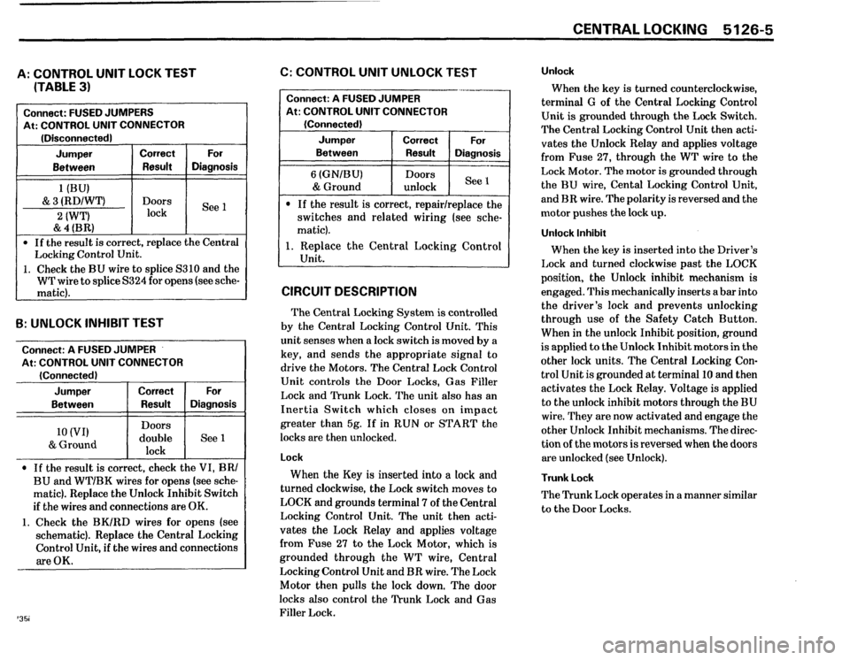BMW 735i 1986 E23 Electrical Troubleshooting Manual 