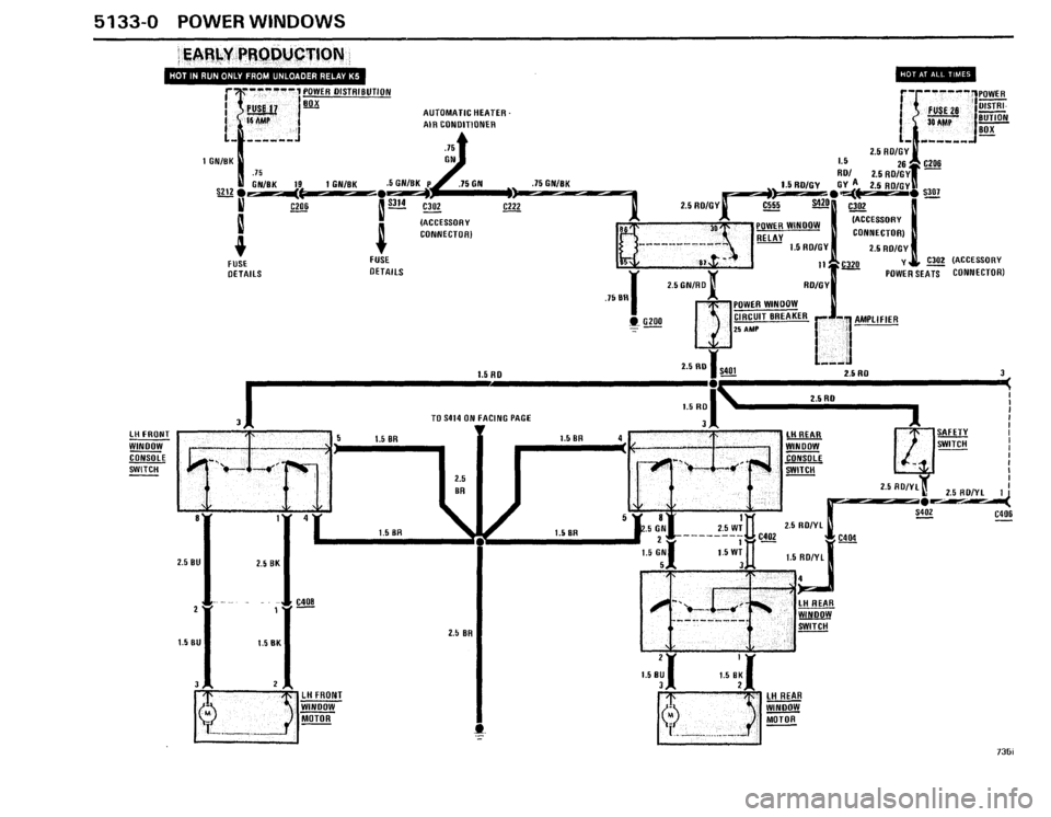 BMW 735i 1986 E23 Electrical Troubleshooting Manual 