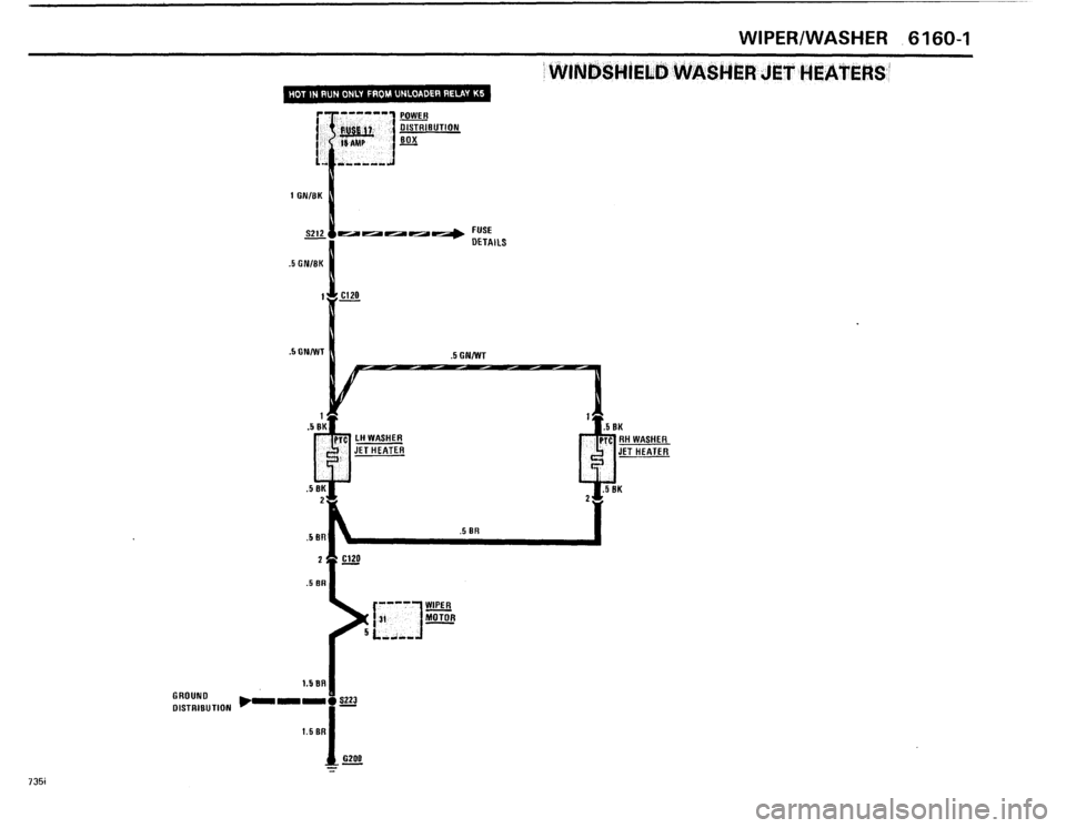 BMW 735i 1986 E23 Electrical Troubleshooting Manual 