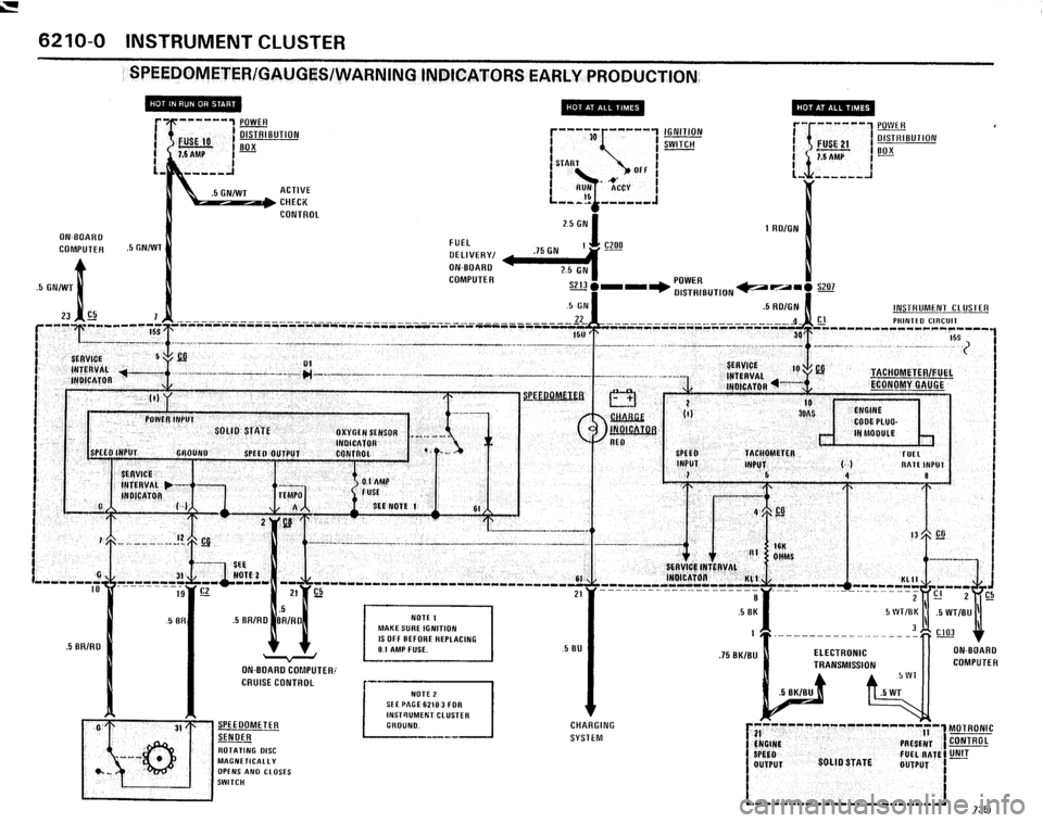 BMW 735i 1986 E23 Electrical Troubleshooting Manual 