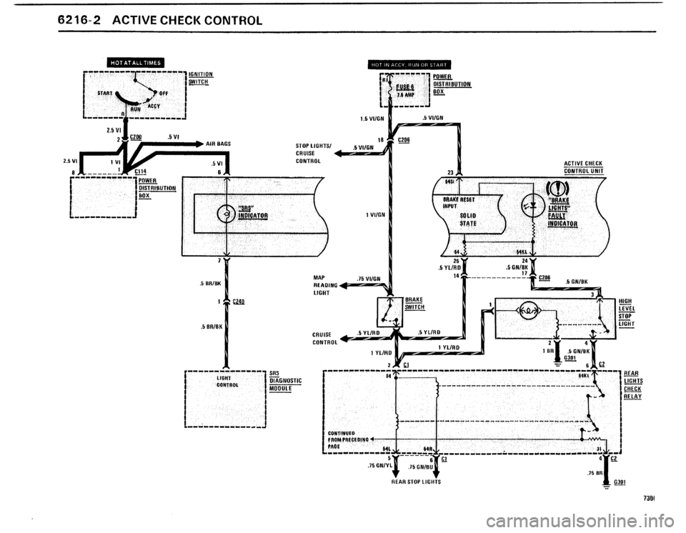 BMW 735i 1986 E23 Electrical Troubleshooting Manual 