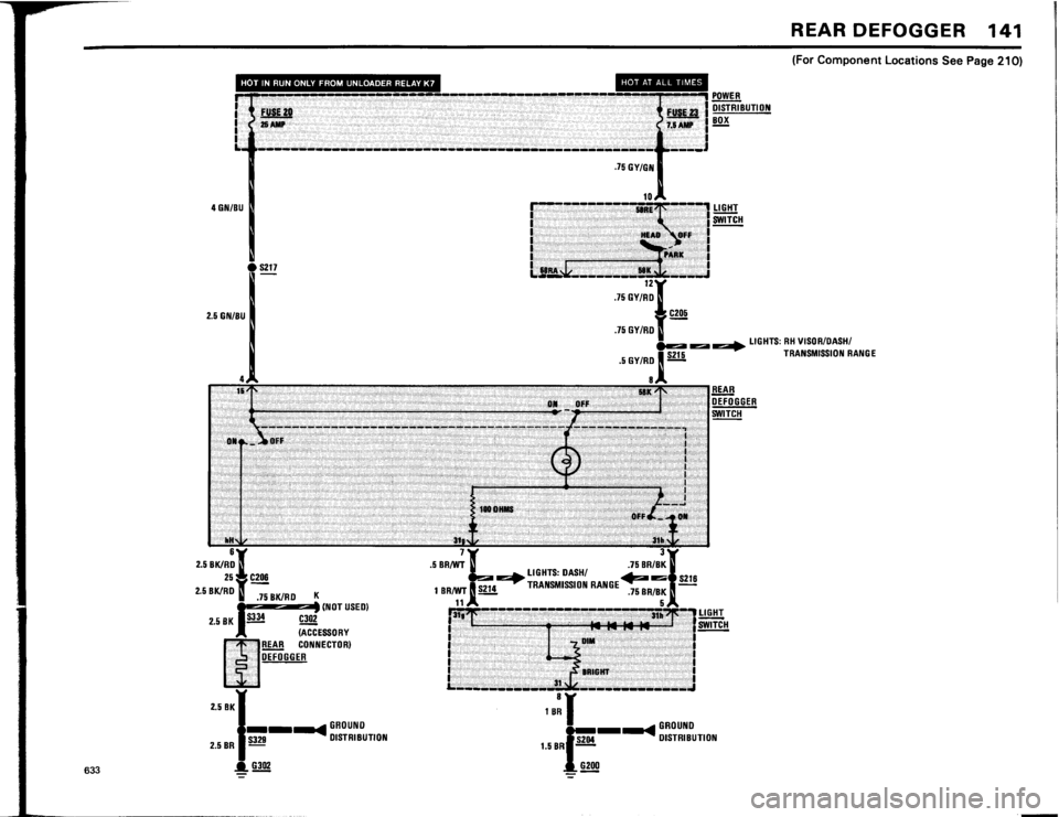 BMW 633csi 1984 E24 Electrical Troubleshooting Manual 