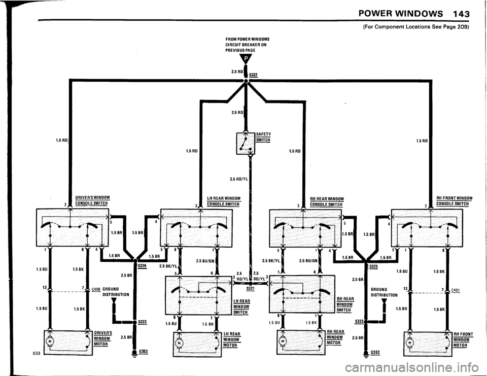 BMW 633csi 1984 E24 Electrical Troubleshooting Manual 