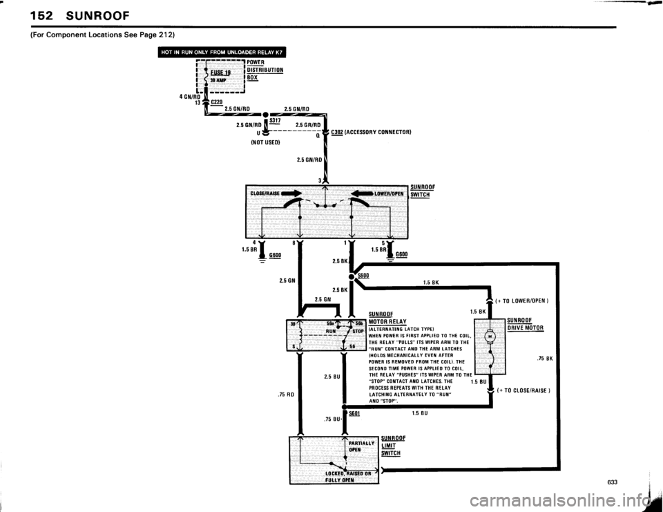 BMW 633csi 1984 E24 Electrical Troubleshooting Manual 