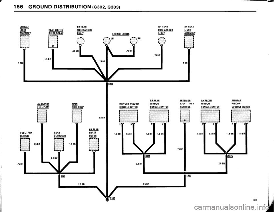 BMW 633csi 1984 E24 Electrical Troubleshooting Manual 