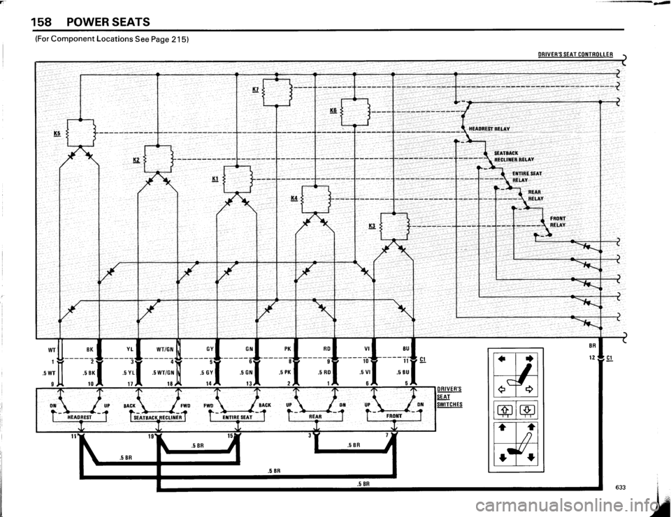 BMW 633csi 1984 E24 Electrical Troubleshooting Manual 