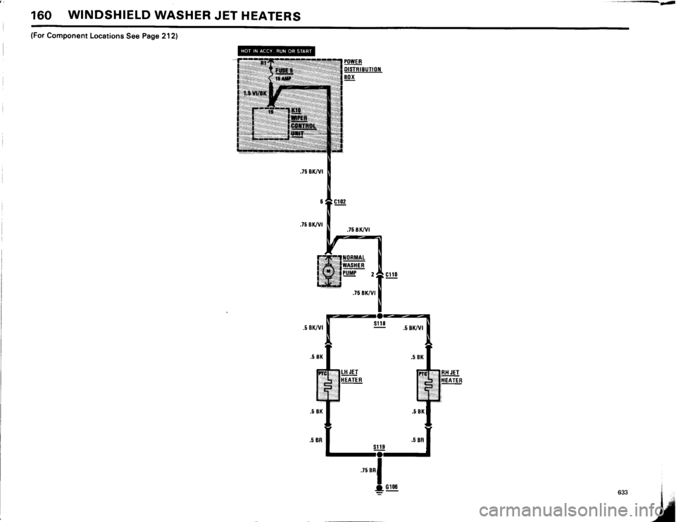 BMW 633csi 1984 E24 Electrical Troubleshooting Manual 