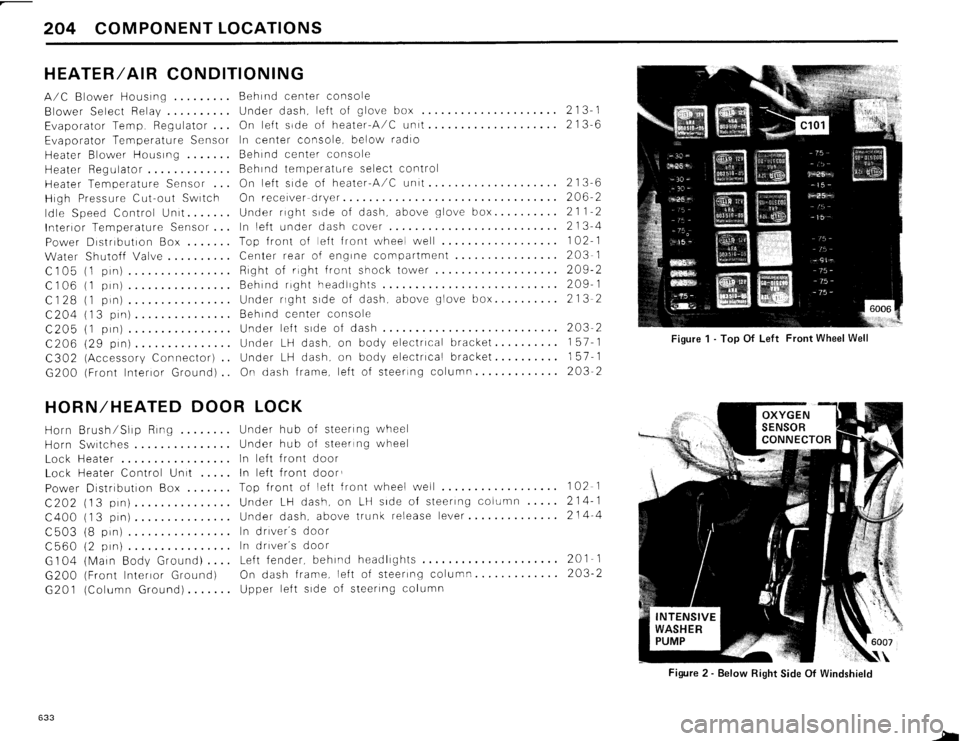BMW 633csi 1984 E24 Electrical Troubleshooting Manual 